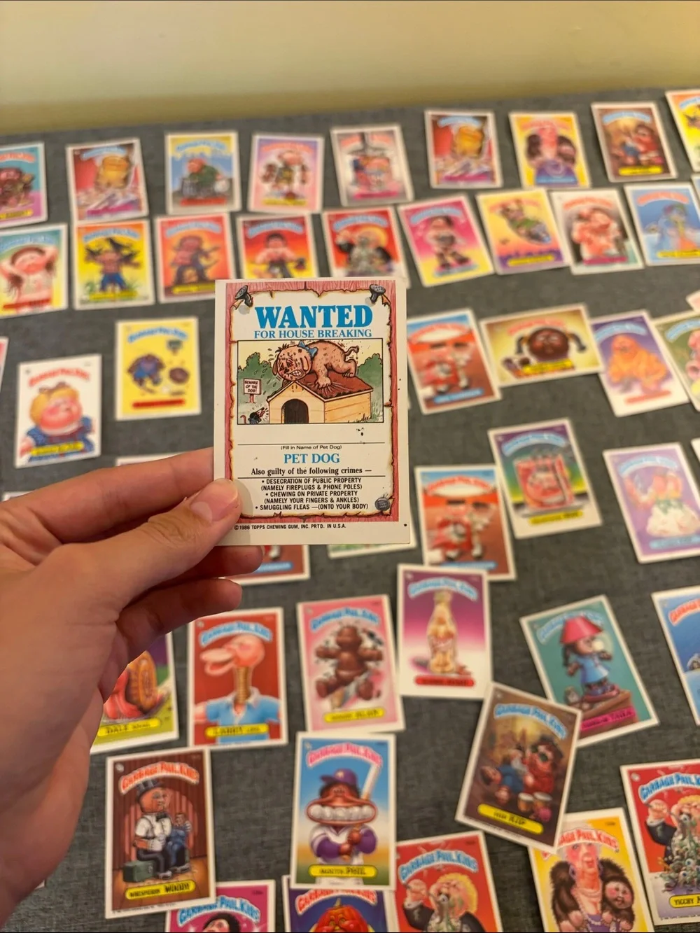 Series 4- Vintage Garbage Pail Kids Trading Cards - Large Lot of 100+